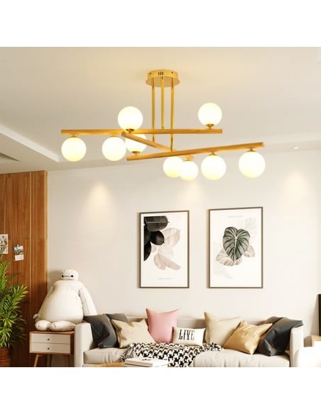 Japanese ZEN Ball Chandelier