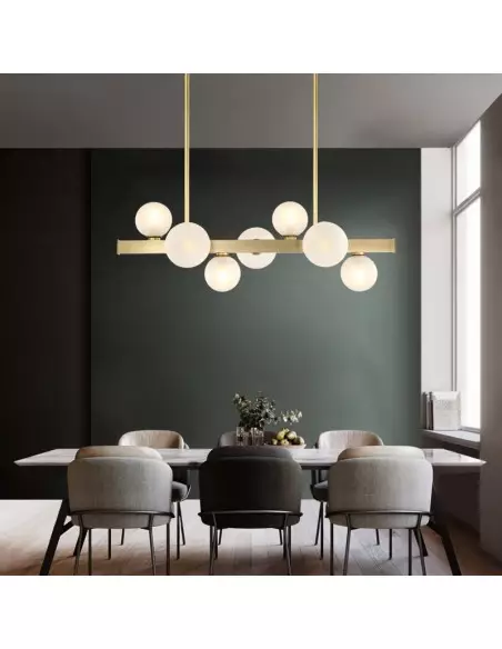 STRIP Ball Chandelier