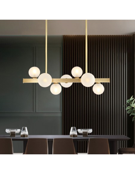 STRIP Ball Chandelier