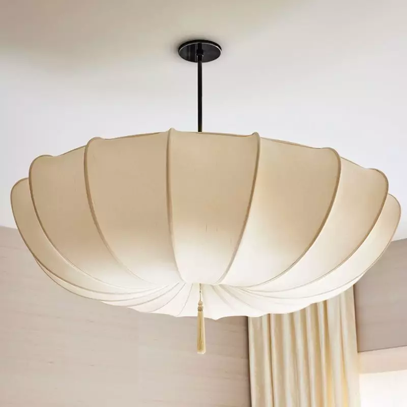 Lustre traditionnel japonais rond en...