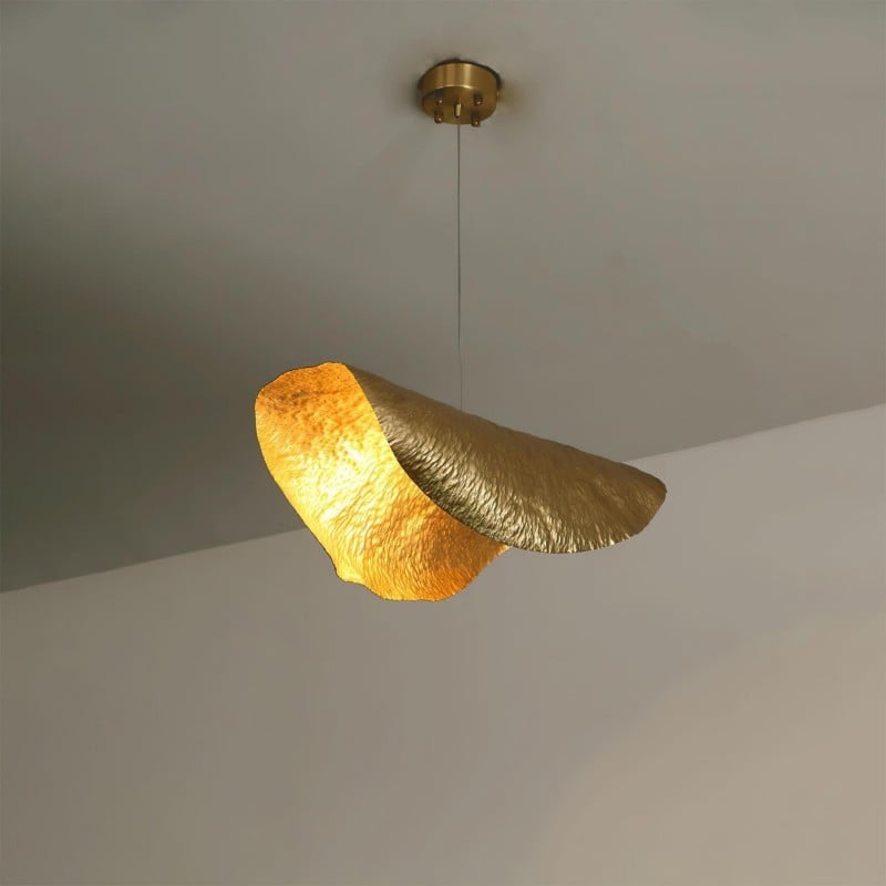 Hammered Brass Suspension Light KL1173