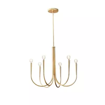 Borvia Swoop Arm Chandelier...
