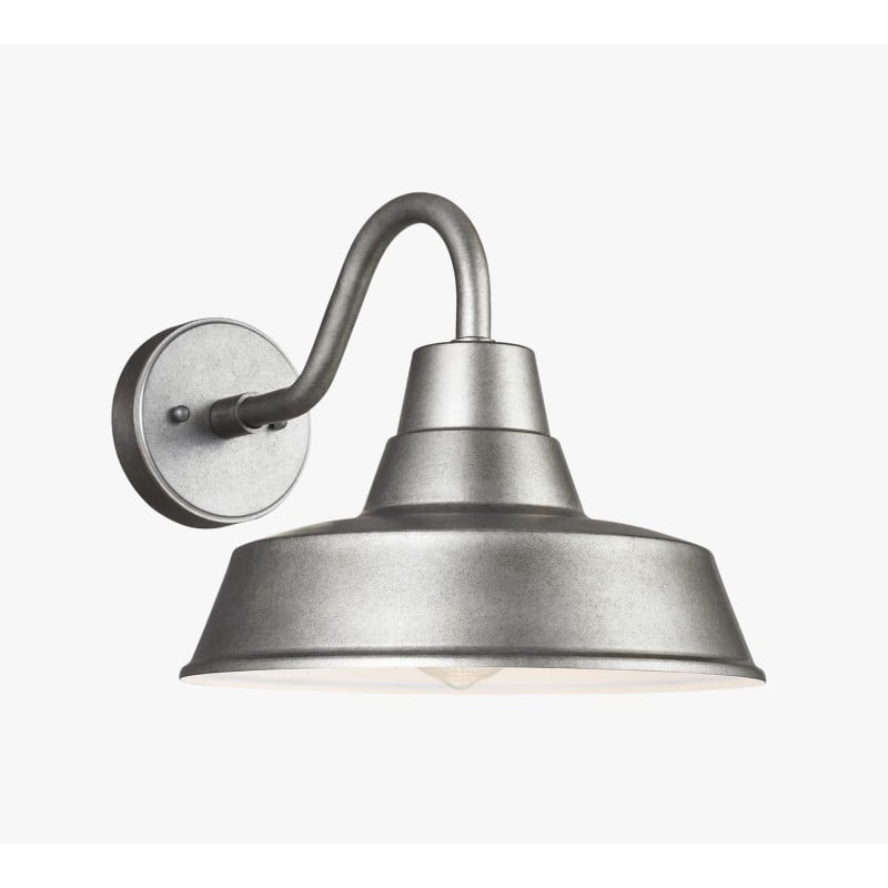Korvi Outdoor Metal Sconce - Aluminum...