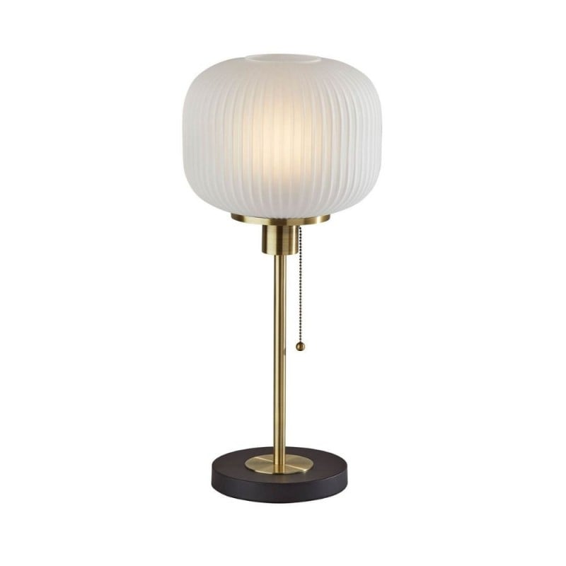 Lampe de table Pelviona en verre...