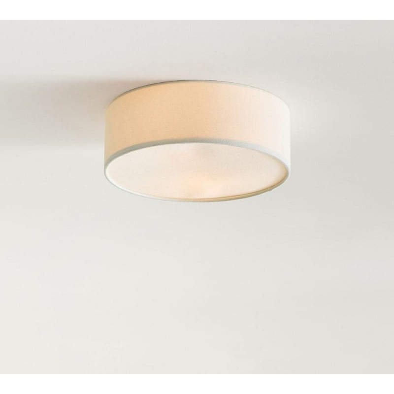 Dumora Deckenleuchte „Linen Drum“ –...