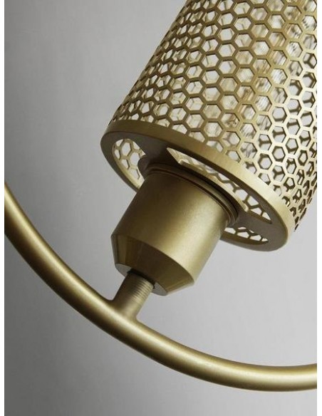Lampe à suspension postmoderne Iron NET