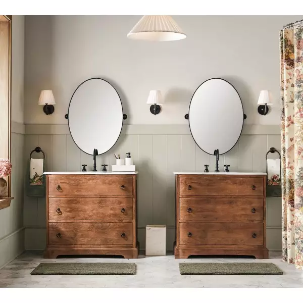 Luvora Pleated Shade Flush Mount - Fabric Round Design for Low Ceilings