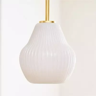 Rivrona Ribbed Pendant –... 2