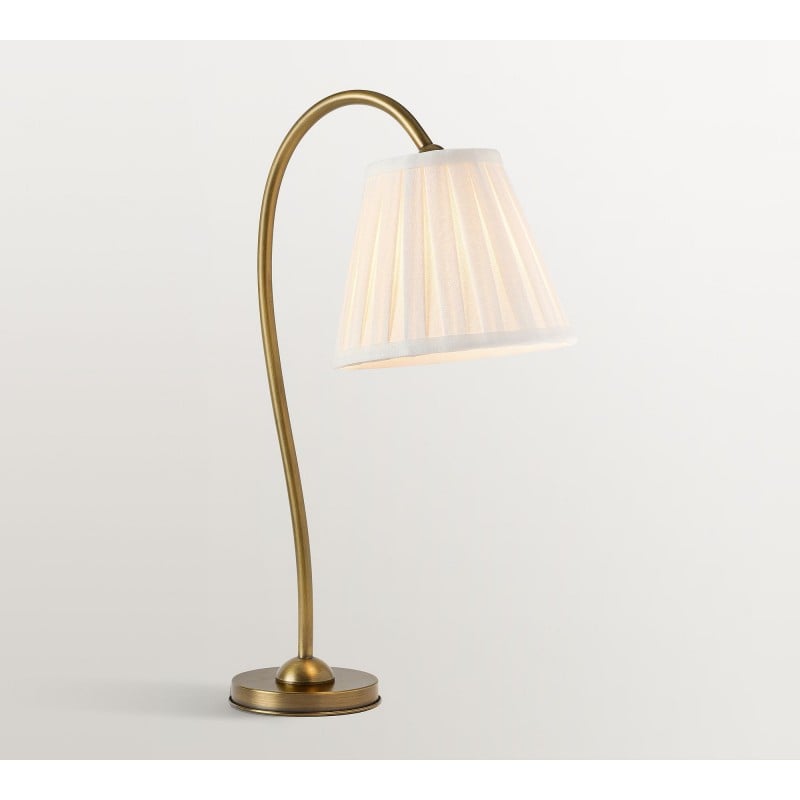 Lampe de table en laiton Luvora -...