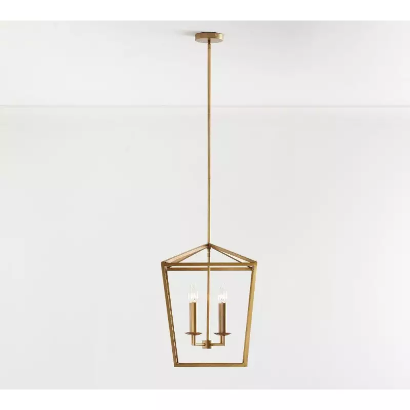 Suspension lanterne Rowan en bronze...