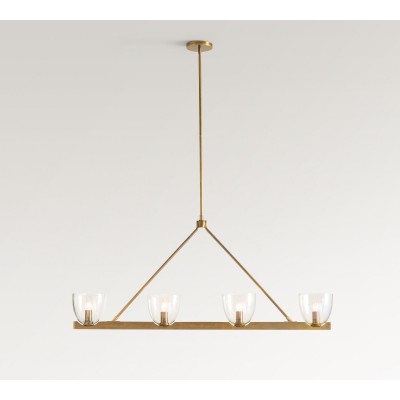 Lustre Auria en métal et...