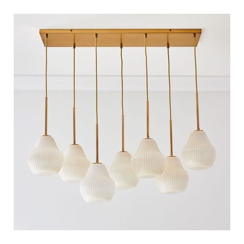Lustre contemporain Rivrona à 7...