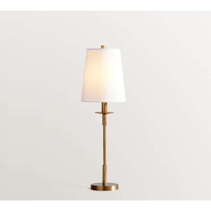 Lampe de table moderne en fer Rowan -...