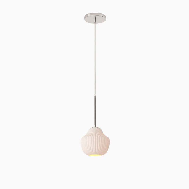 Rivrona Ribbed Pendant – Modern...