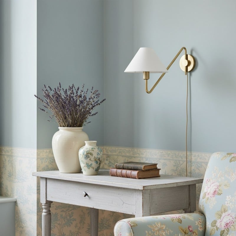 Diora Plug-In Wall Sconce - Champagne...