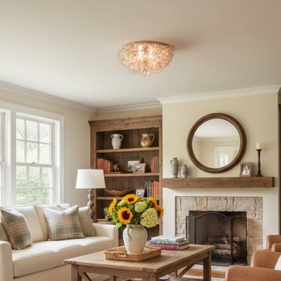 Plafonnier décoratif à... 2