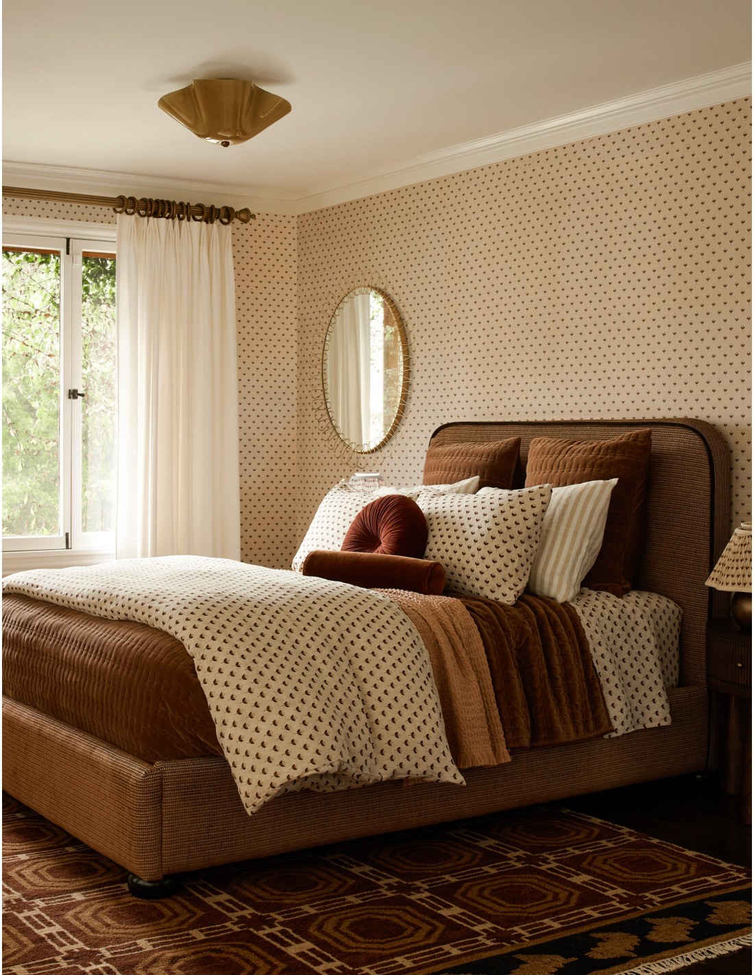 Bellina glazen plafondlamp - messing... Bellina glazen plafondlamp - messing...