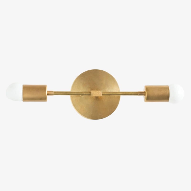 Minimalistische badkamerlamp uit de...