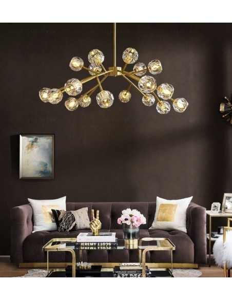 BOULE DE CRISTAL ROUND CHANDELIER