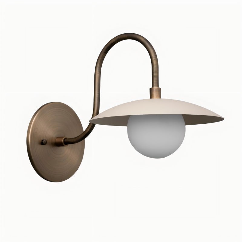 Curva metalen gebogen messing...