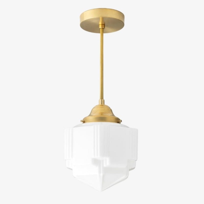 Geotower Glazen Moderne Hanglamp -...