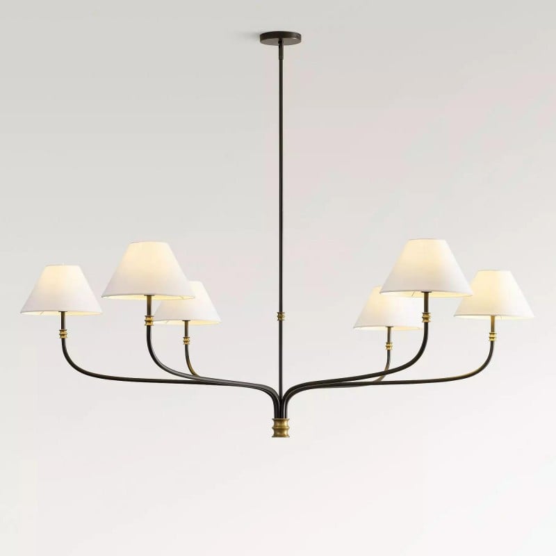 Lustre rond classique Calin -...