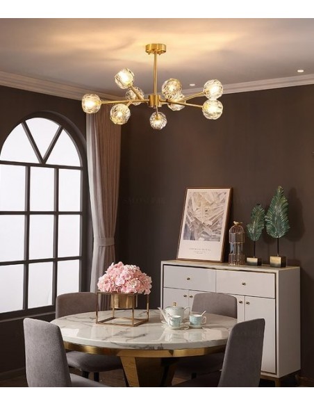 BOULE DE CRISTAL ROUND CHANDELIER