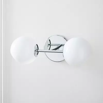 Brina Glass 2-Light Sconce...