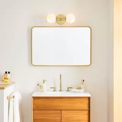 Brina Glass 2-Light Sconce... 2