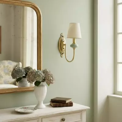 Retro Fabric Wall Sconce -... 2