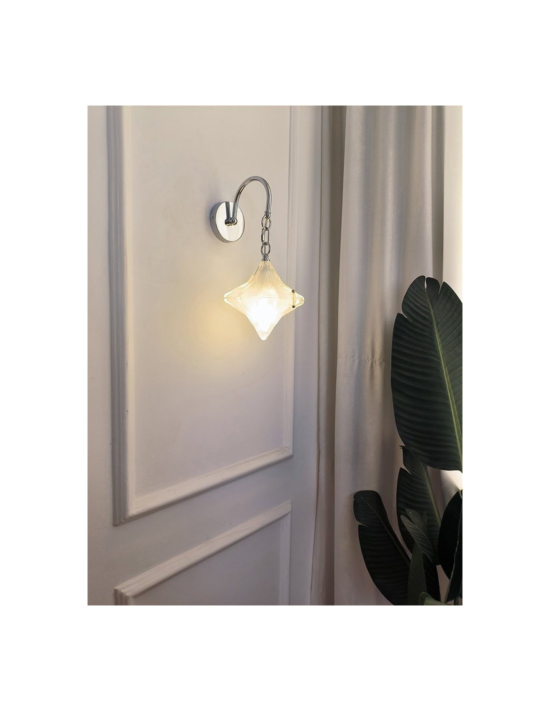 Applique da parete Art Déco Star -... Applique da parete Art Déco Star -...