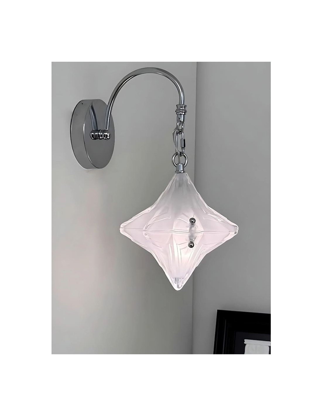 Applique da parete Art Déco Star -... Applique da parete Art Déco Star -...