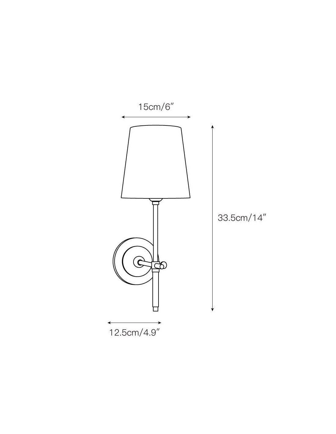 Lampada da parete Bryant KL1540 Lampada da parete Bryant KL1540