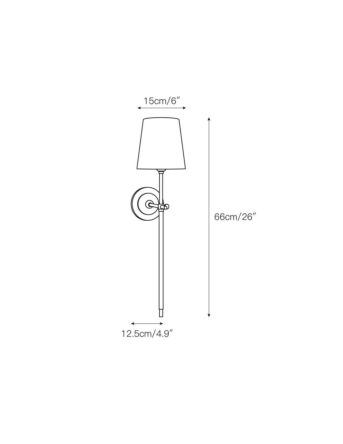 Lampada da parete Bryant KL1540 Lampada da parete Bryant KL1540