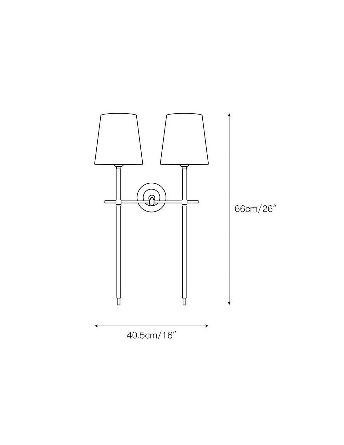 Lampada da parete Bryant KL1540 Lampada da parete Bryant KL1540