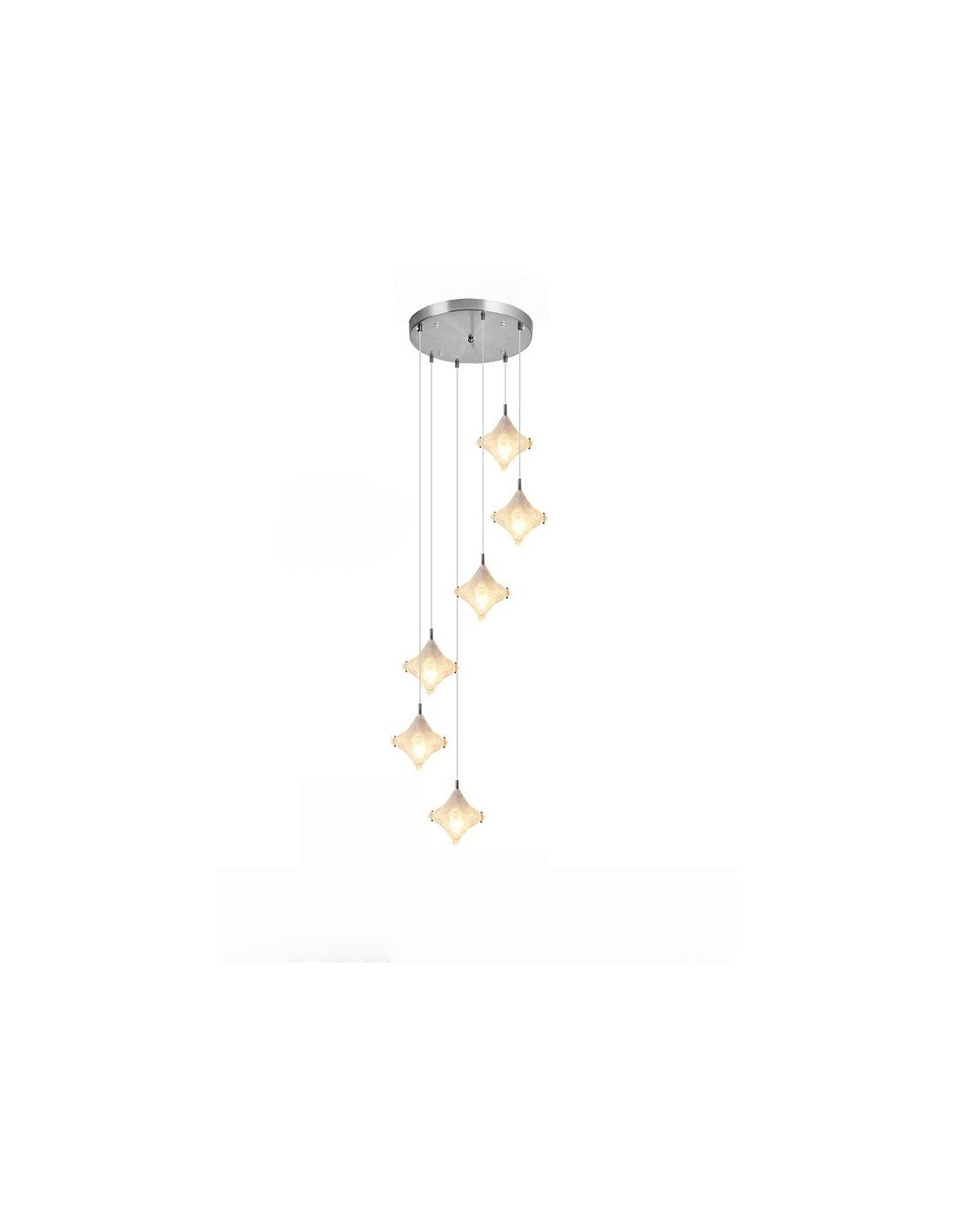 Art Deco Star Trap Hanglamp –... Art Deco Star Trap Hanglamp –...