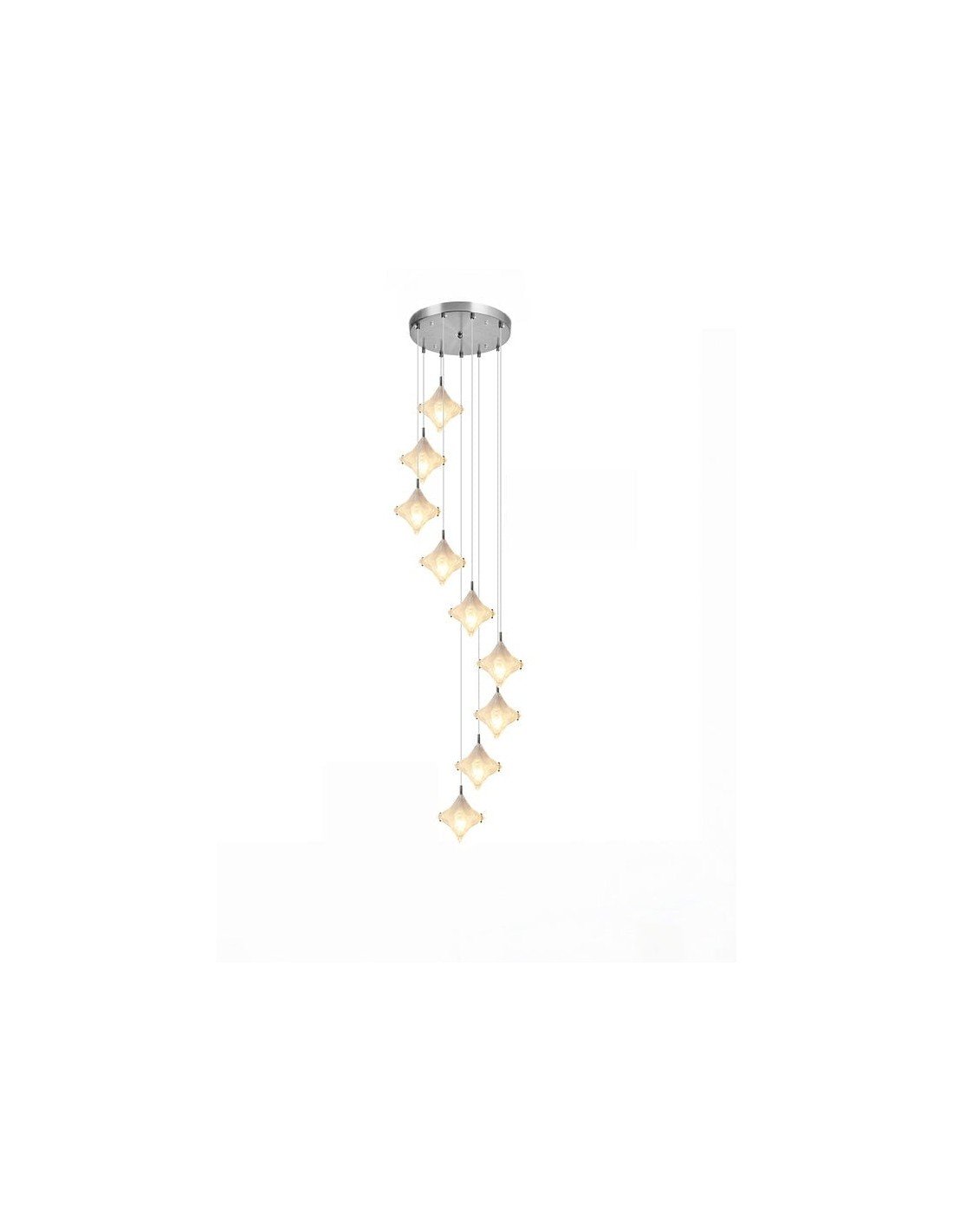 Art Deco Star Trap Hanglamp –... Art Deco Star Trap Hanglamp –...