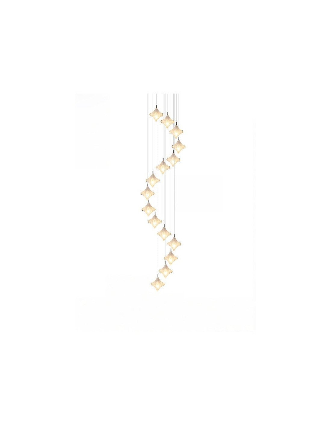 Art Deco Star Trap Hanglamp –... Art Deco Star Trap Hanglamp –...