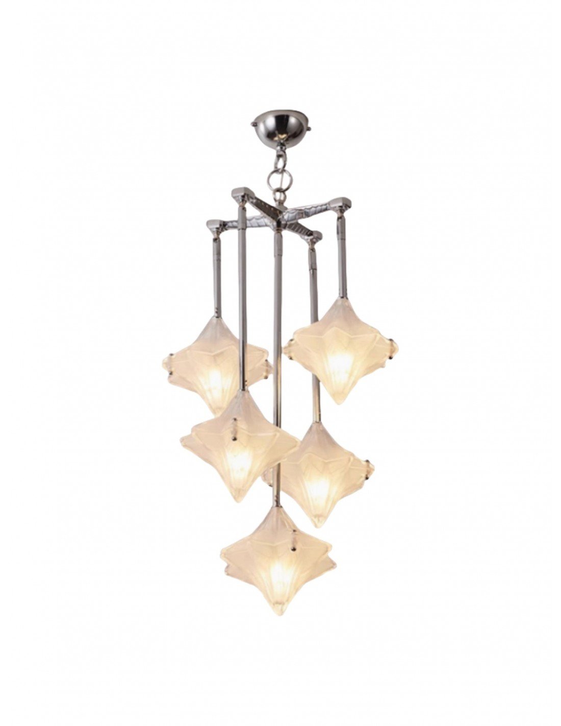 Art Deco Astris Star Kroonluchter –... Art Deco Astris Star Kroonluchter –...