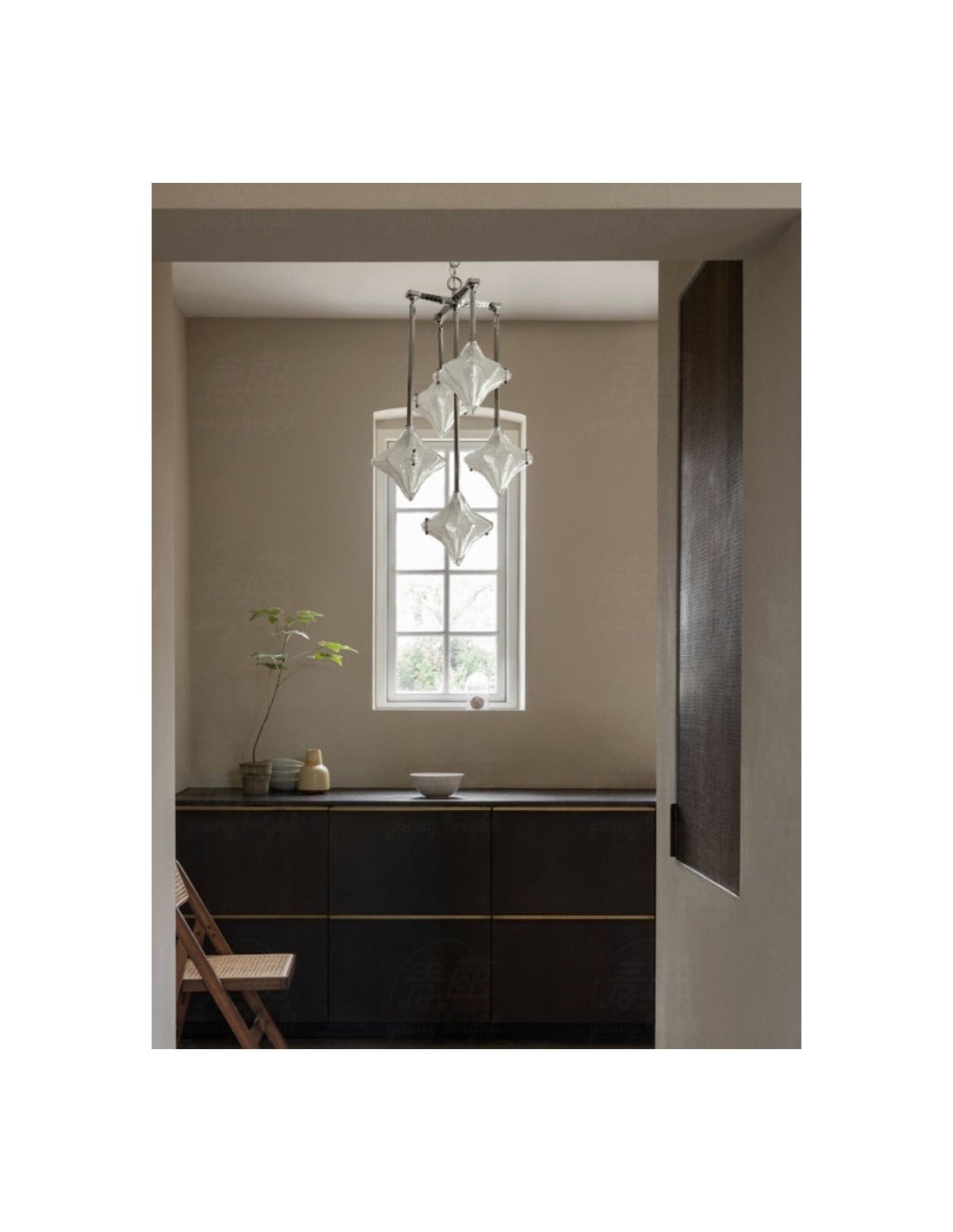 Art Deco Astris Star Kroonluchter –... Art Deco Astris Star Kroonluchter –...