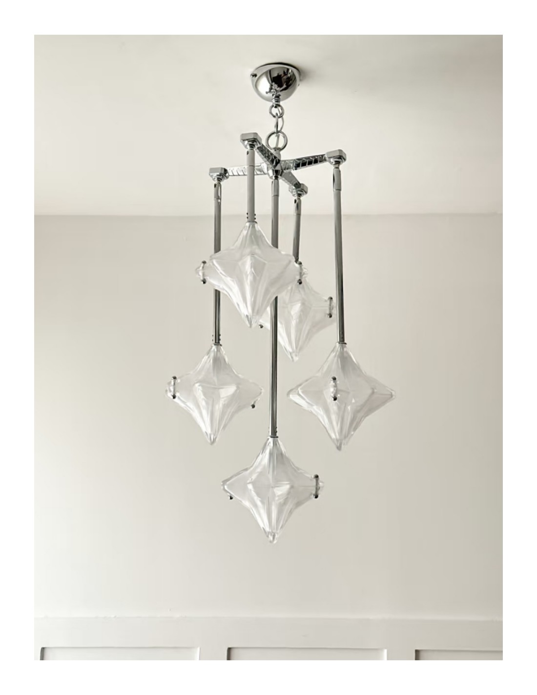 Art Deco Astris Star Kroonluchter –... Art Deco Astris Star Kroonluchter –...