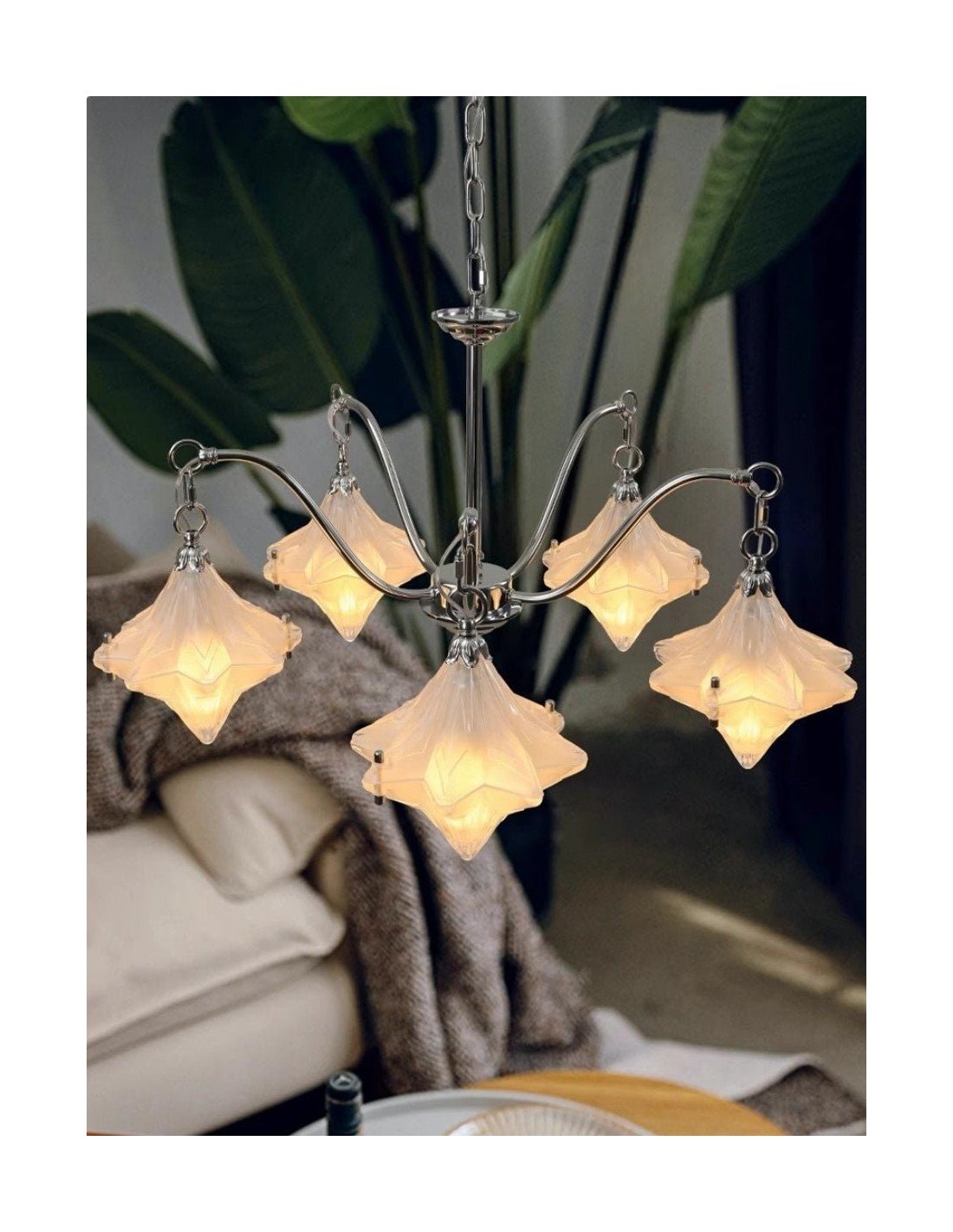 Art Deco Astris Star Kroonluchter –... Art Deco Astris Star Kroonluchter –...