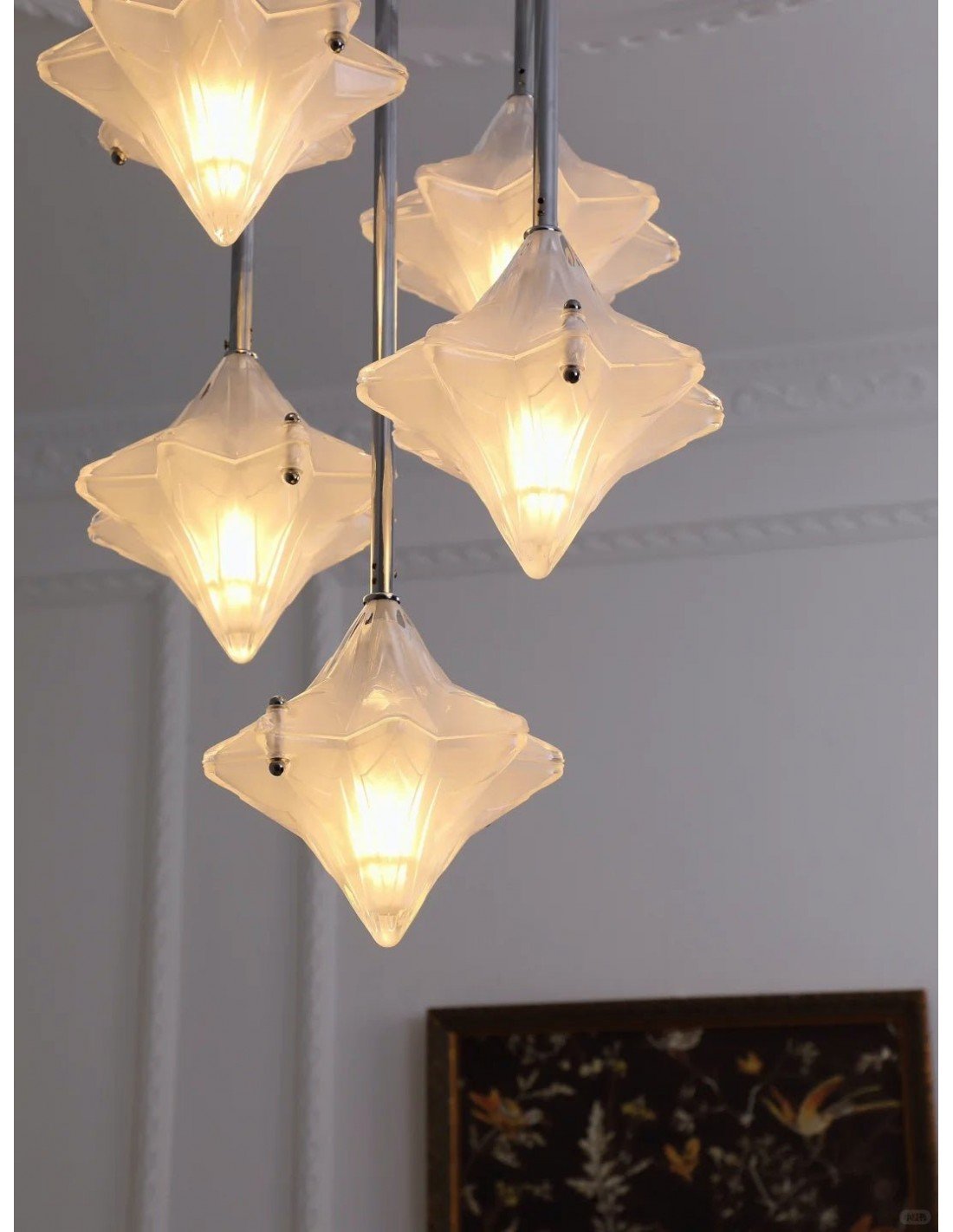 Art Deco Astris Star Kroonluchter –... Art Deco Astris Star Kroonluchter –...