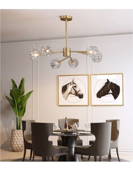 BOULE DE CRISTAL ROUND CHANDELIER