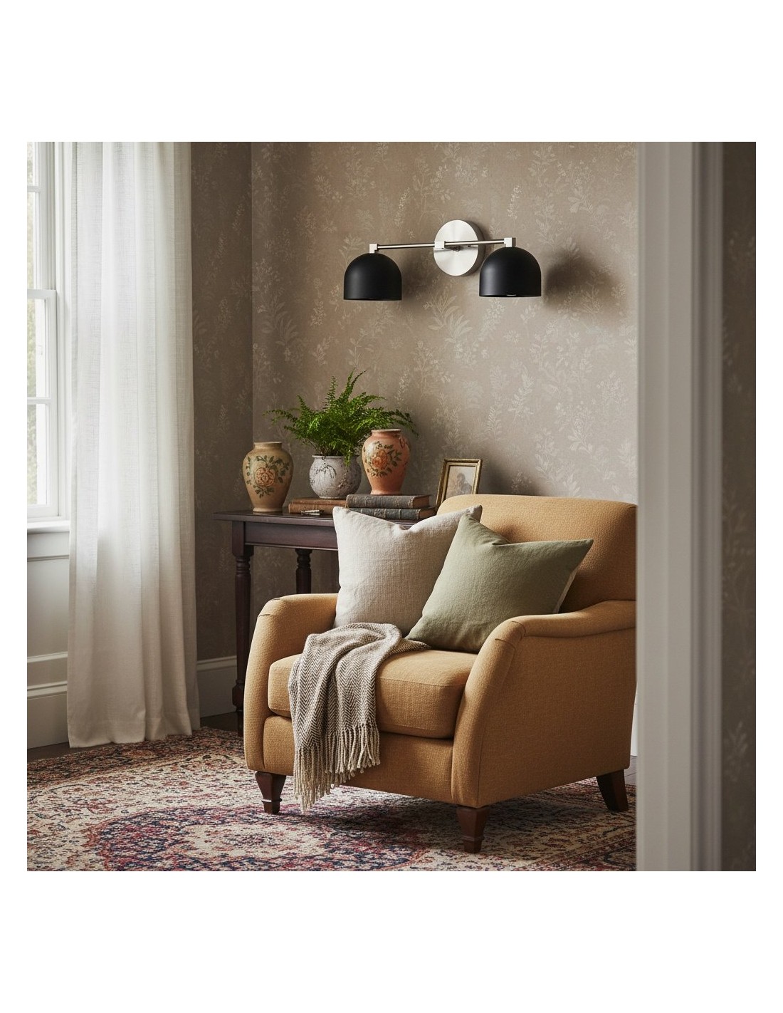 Applique murale en laiton Metio Dome,... Applique murale en laiton Metio Dome,...