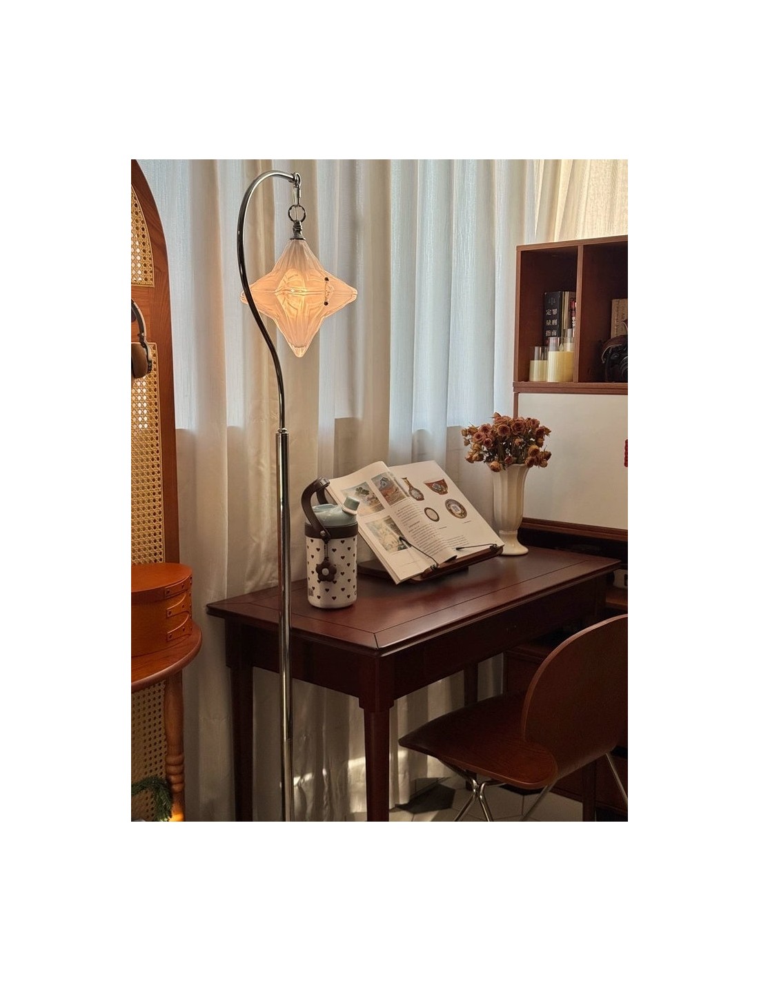 Art Deco Star vloerlamp – moderne... Art Deco Star vloerlamp – moderne...