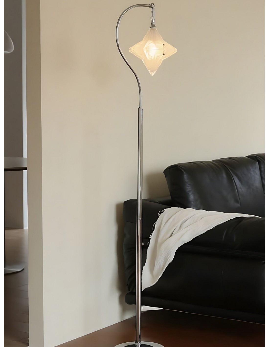 Art Deco Star vloerlamp – moderne... Art Deco Star vloerlamp – moderne...