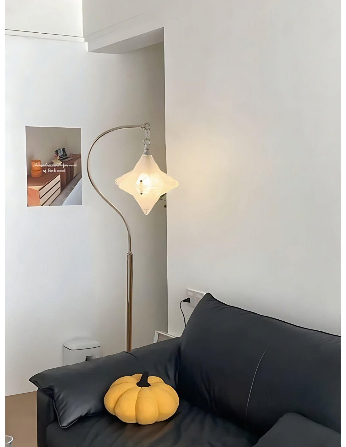 Art Deco Star vloerlamp – moderne... Art Deco Star vloerlamp – moderne...