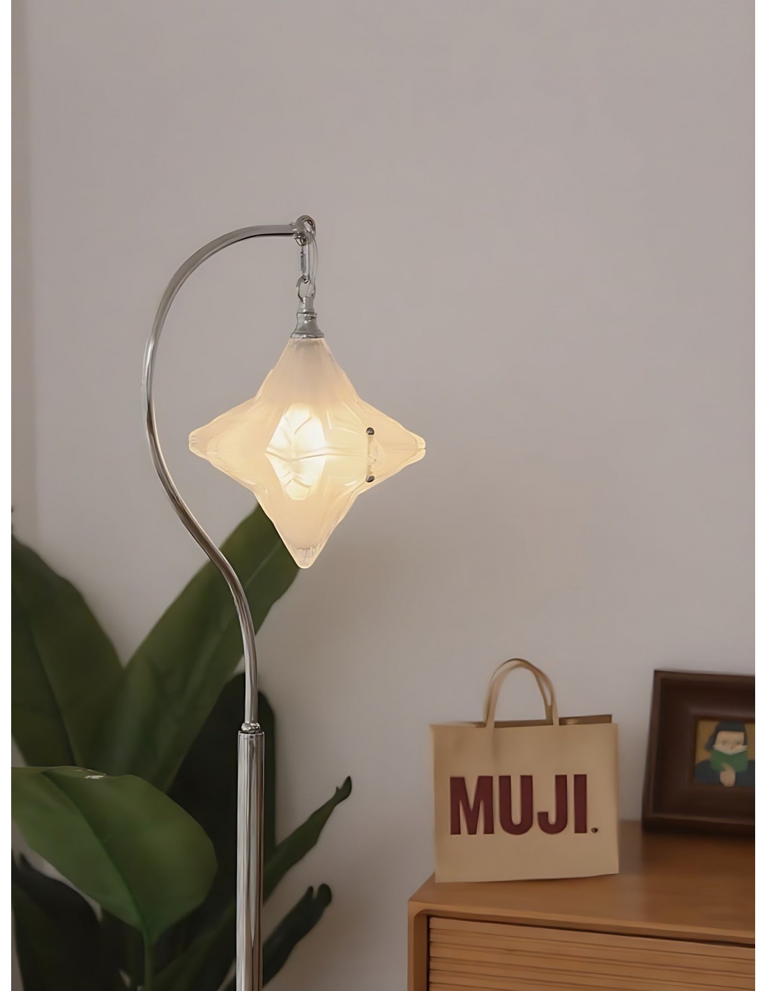 Art Deco Star vloerlamp – moderne... Art Deco Star vloerlamp – moderne...