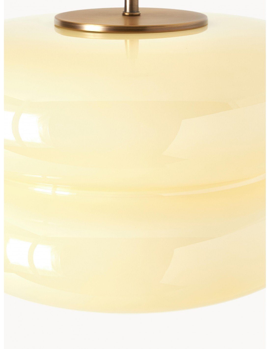 Opaal glazen hanglamp - moderne... Opaal glazen hanglamp - moderne...